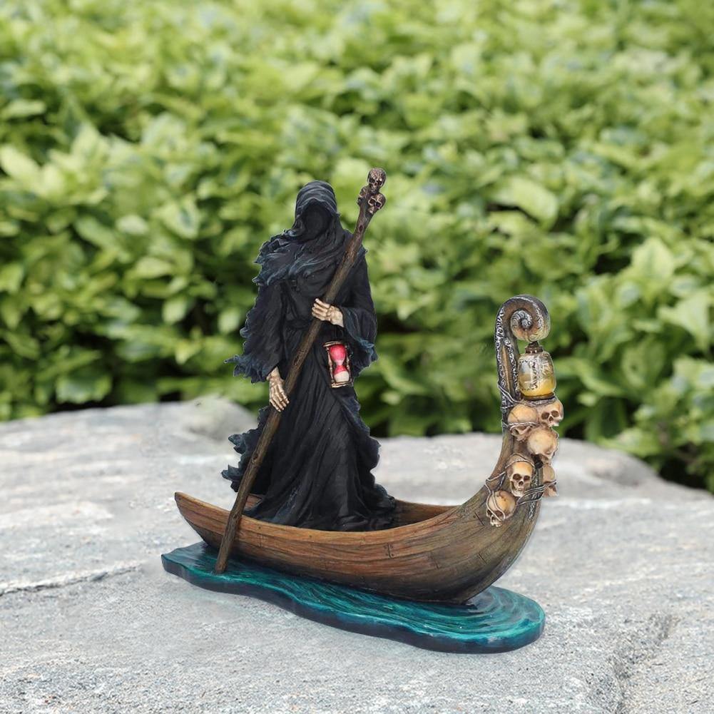 BowLift | Scary Man Boat Resin Figurine Home Decor