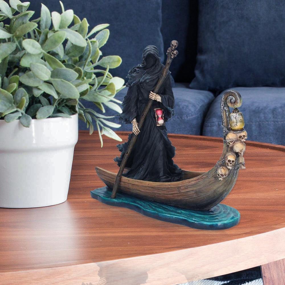 BowLift | Scary Man Boat Resin Figurine Home Decor
