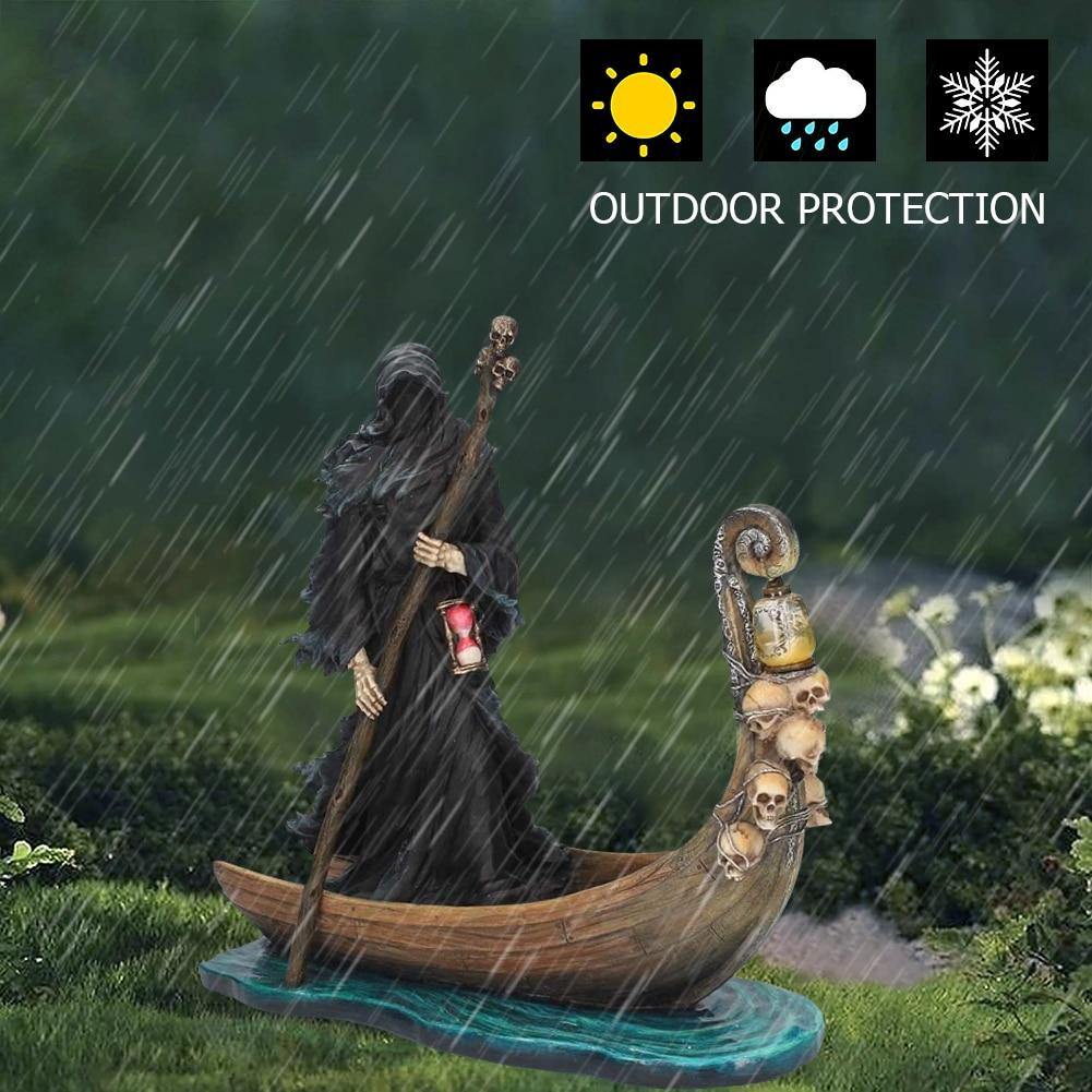 BowLift | Scary Man Boat Resin Figurine Home Decor