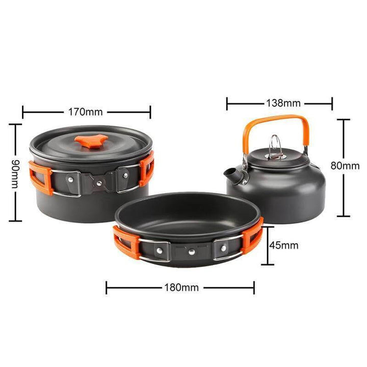 Mini Foldable Camping Table Set | Bowlift