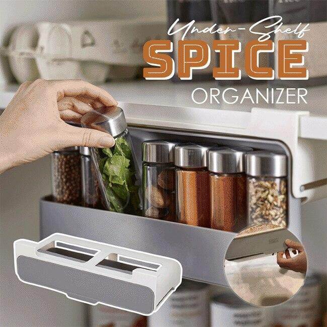 BowLift | Kitchen Under-Shelf Spice Organizer