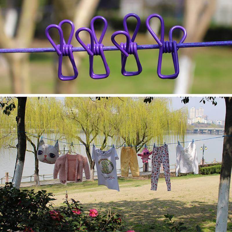 Portable Easy Dry Windproof Travel Camping Drying Rope | Bowlift