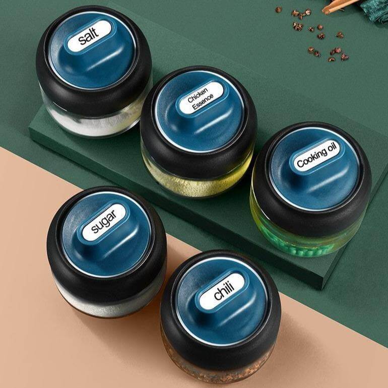BowLift | Salt and Pepper Seasoning Organizer Spice Jars