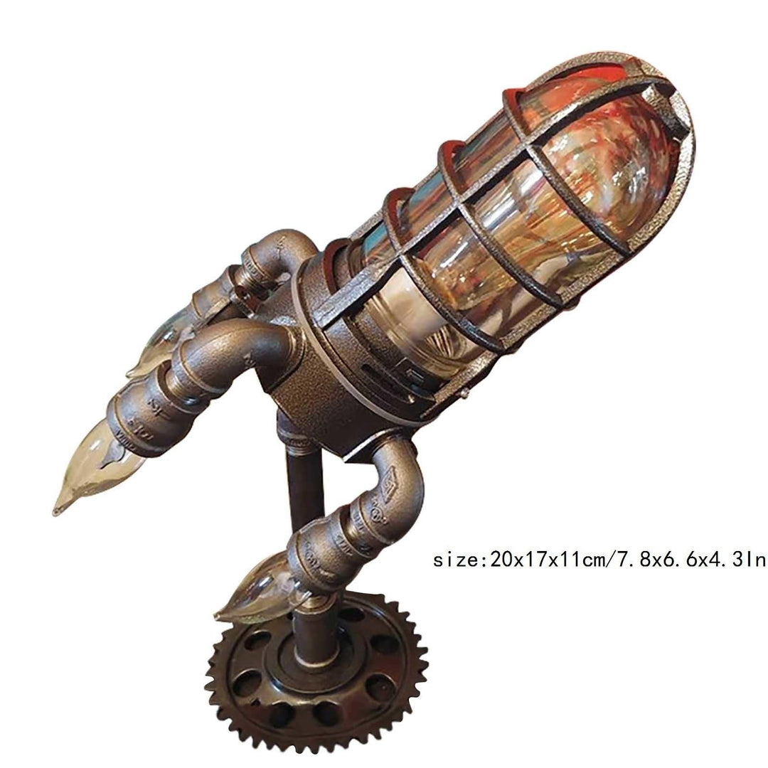 BowLift | Rocket Ship Industrial Vintage Lamp