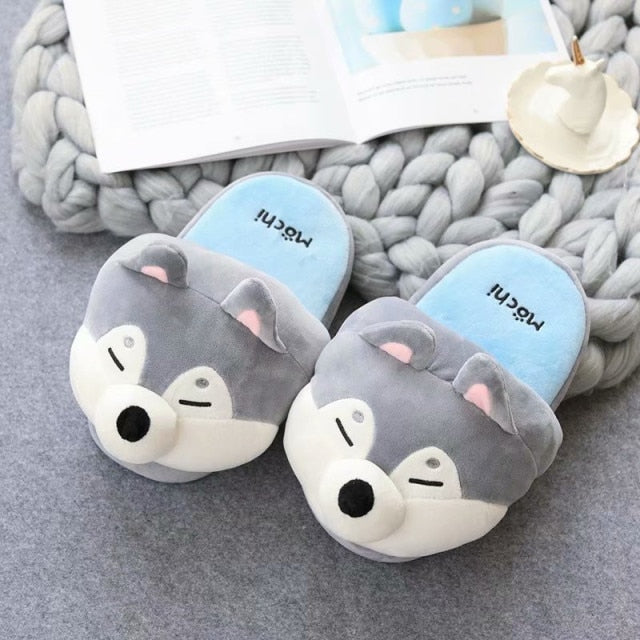 BowLift | Cute Cartoon Puppy Cozy Indoor Slippers
