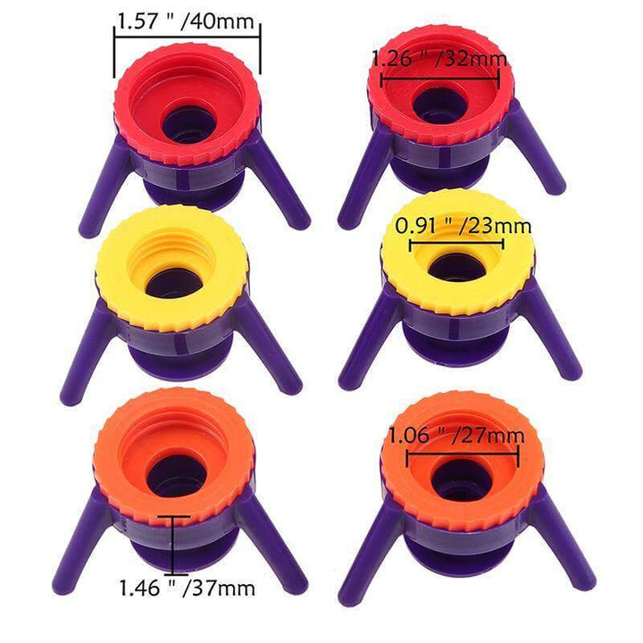 BowLift | 6Pcs Leakproof Bottle Cap Stand