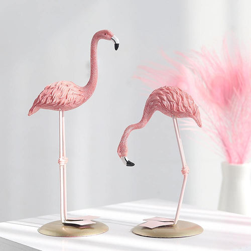 FlamingoGrace Elegant Flamingo Harbor Statue Bowlift