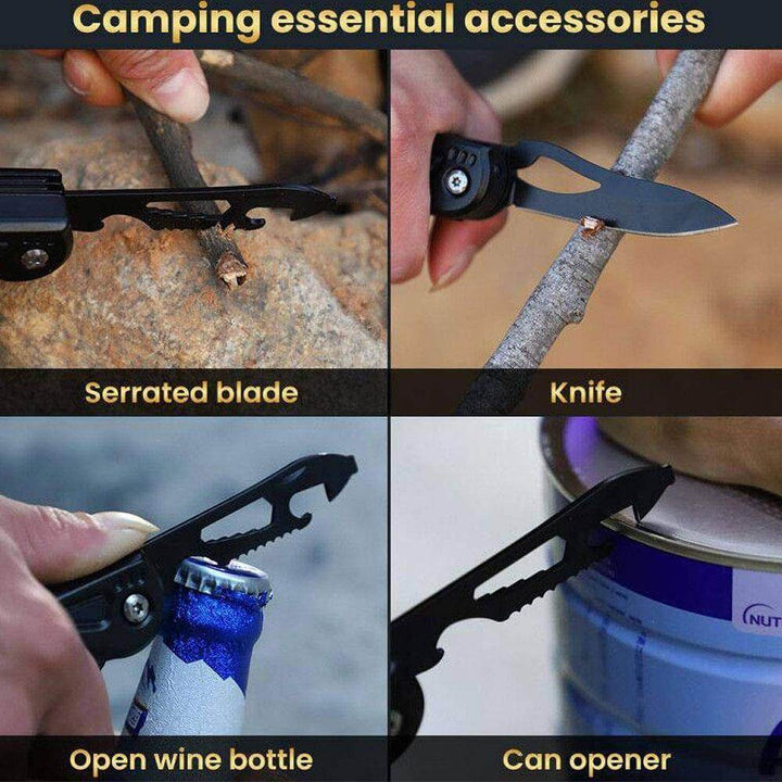14in1 Portable Stainless Steel Outdoor Tool | Bowlift