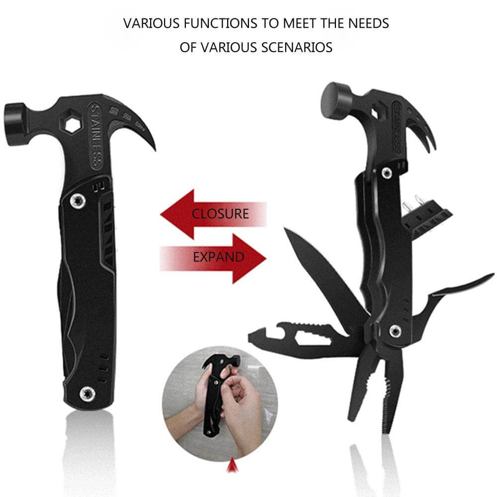 14in1 Portable Stainless Steel Outdoor Tool | Bowlift