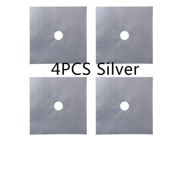 BowLift | Reusable 4pcs Glass Fiber Gas Stove Covers