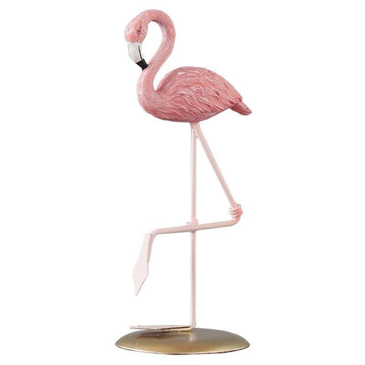 FlamingoGrace Elegant Flamingo Harbor Statue Bowlift