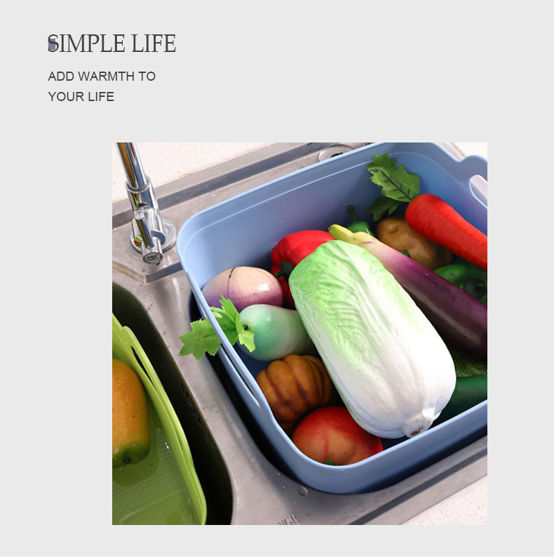 BowLift | Portable Large Vegetable Washer Drain Basket