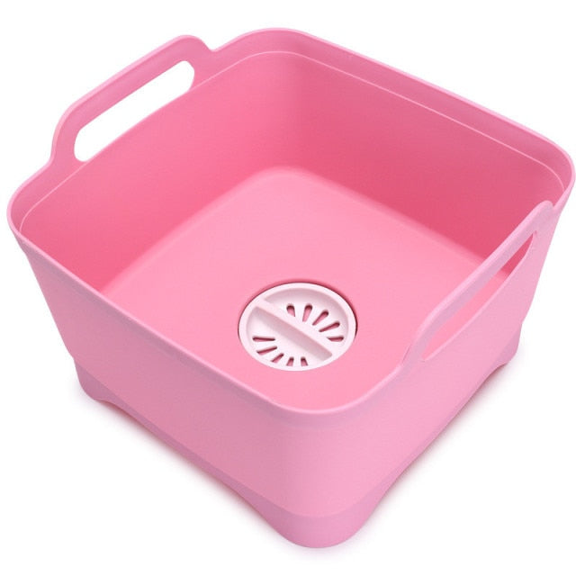BowLift | Portable Large Vegetable Washer Drain Basket