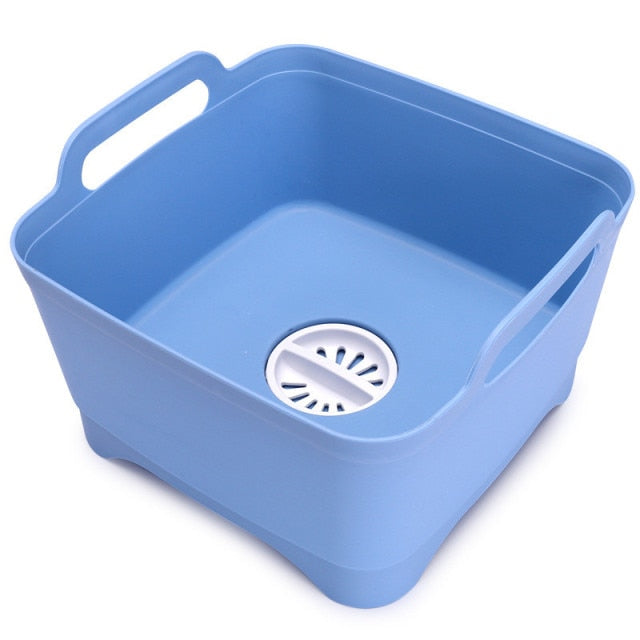 BowLift | Portable Large Vegetable Washer Drain Basket