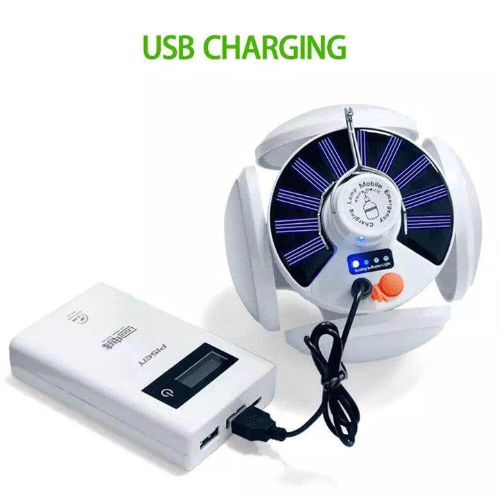 Waterproof Rechargeable Solar Camping Lamp | Bowlift