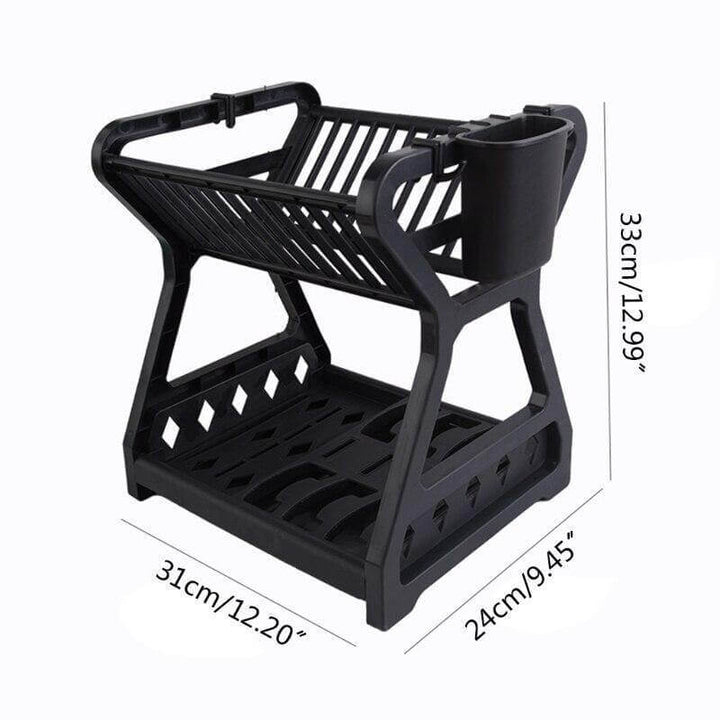 BowLift | Double-layer Multifunctional Countertop Sink Dish Drying Rack