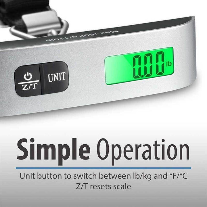 Portable Electronic Digital LCD Display Scale | Bowlift