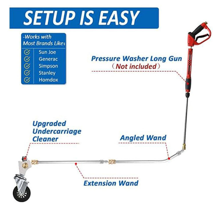 High Pressure Washer Electric Water Broom | Bowlift