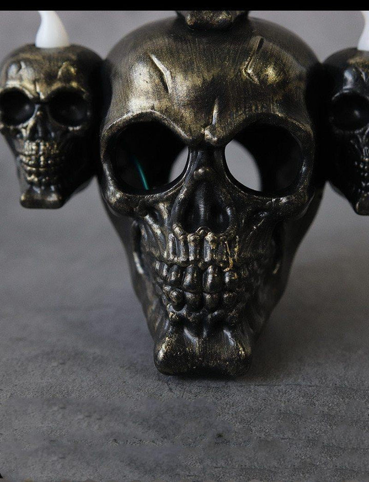 BowLift | Led Candle Scary Halloween Skull Head Lamp