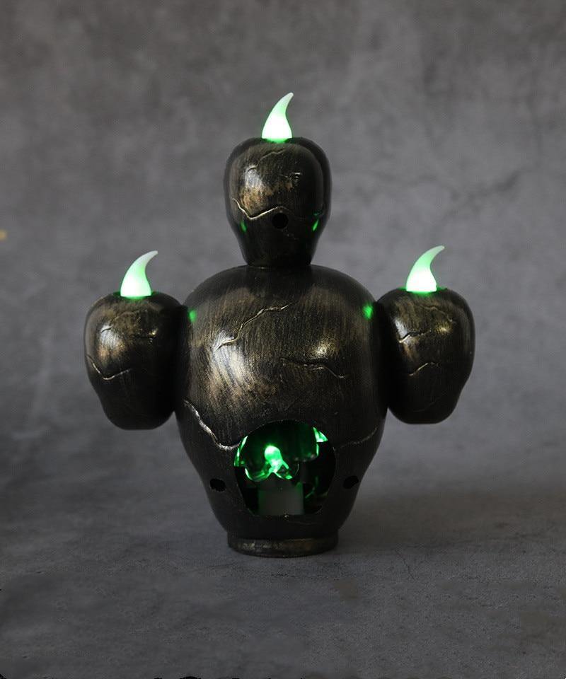 BowLift | Led Candle Scary Halloween Skull Head Lamp