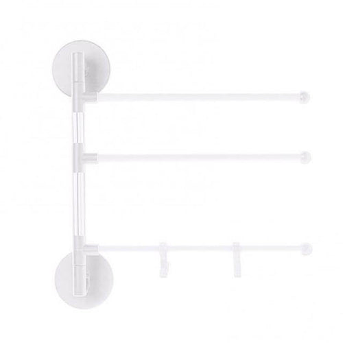 BowLift | Wall-Mounted Rotating Multi-Layer Towel Rack