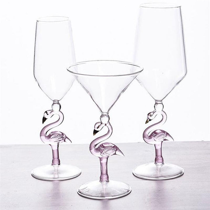 BowLift | Flamingo Wine Glass