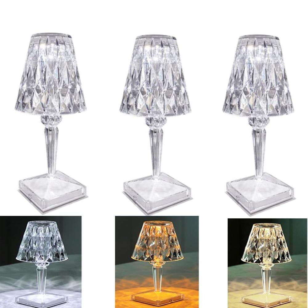 Diamond Acrylic TaBowlifte Lamp | Bowlift