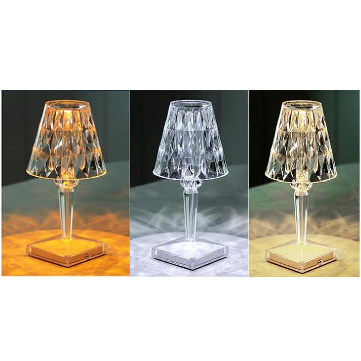 Diamond Acrylic TaBowlifte Lamp | Bowlift