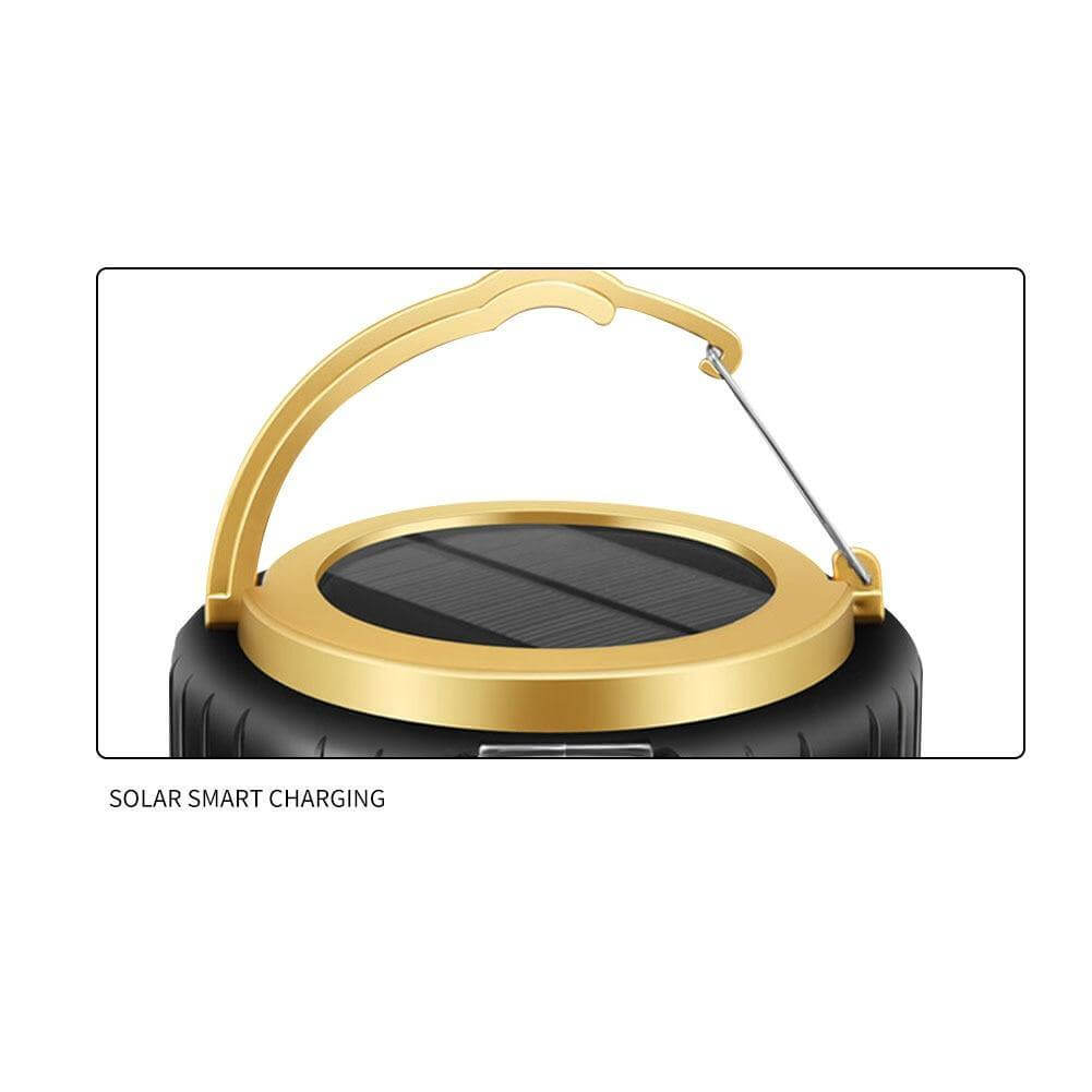 Outdoor Waterproof Solar Rechargeable Camping LED Lamp | Bowlift