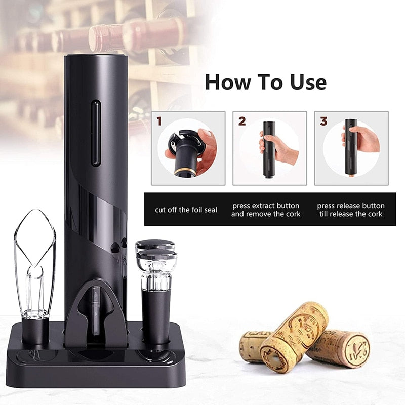 BowLift | New Style Rechargeable Automatic Wine Bottle Opener