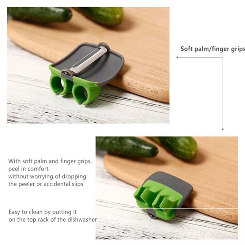 BowLift | Double Finger Vegetable Peeler