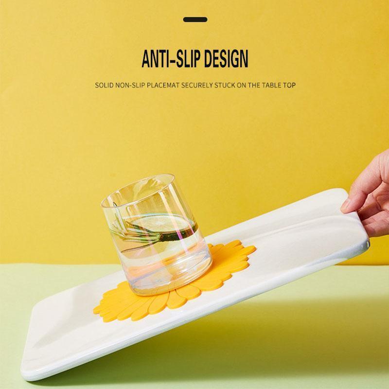 BowLift | Multifunctional Sunflower Table Mat Coaster
