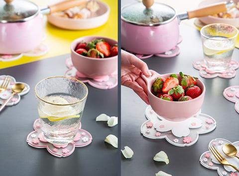 BowLift | Multifunctional Sunflower Table Mat Coaster