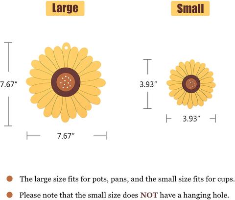 BowLift | Multifunctional Sunflower Table Mat Coaster