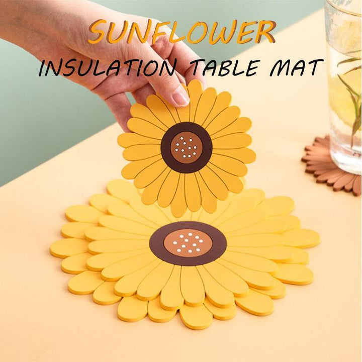 BowLift | Multifunctional Sunflower Table Mat Coaster