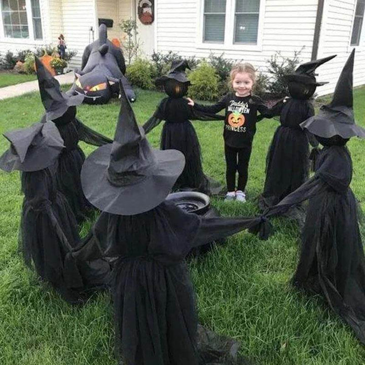 BowLift | 3Pcs Voice Control Halloween Witch Decoration Light Set