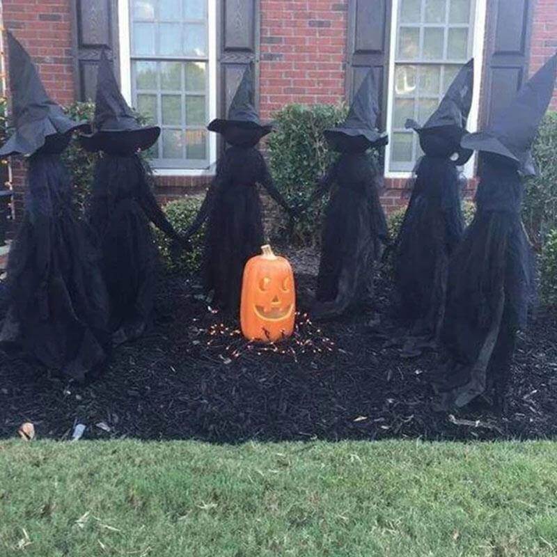 BowLift | 3Pcs Voice Control Halloween Witch Decoration Light Set