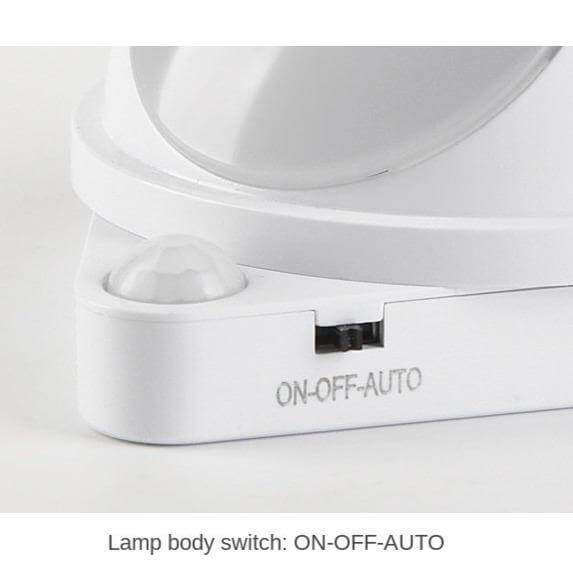 360 Rotating Water Drop Body Sensing RechargeaBowlifte Lamp | Bowlift