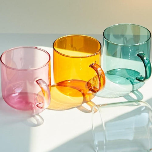 Colourful Glass Mug | Bowlift