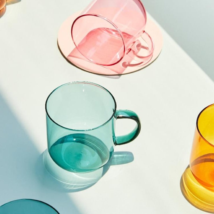 Colourful Glass Mug | Bowlift