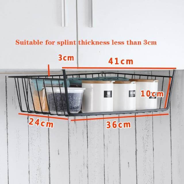 BowLift | Easy Hang Kitchen Cabinet Storage Organizer Rack