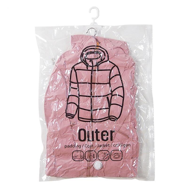 BowLift | Closet Organizer Hanging Vacuum Bag