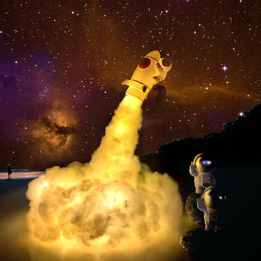 Astronaut Colorful Clouds Night Light | Bowlift