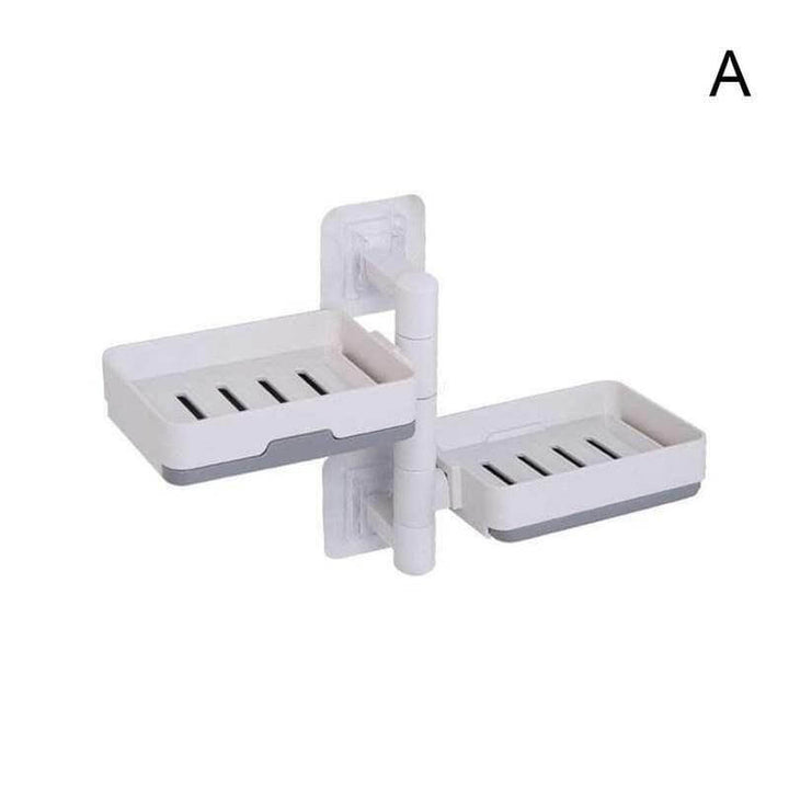 BowLift | Wall-Mounted Multi Layer Rotatable Soap Holder