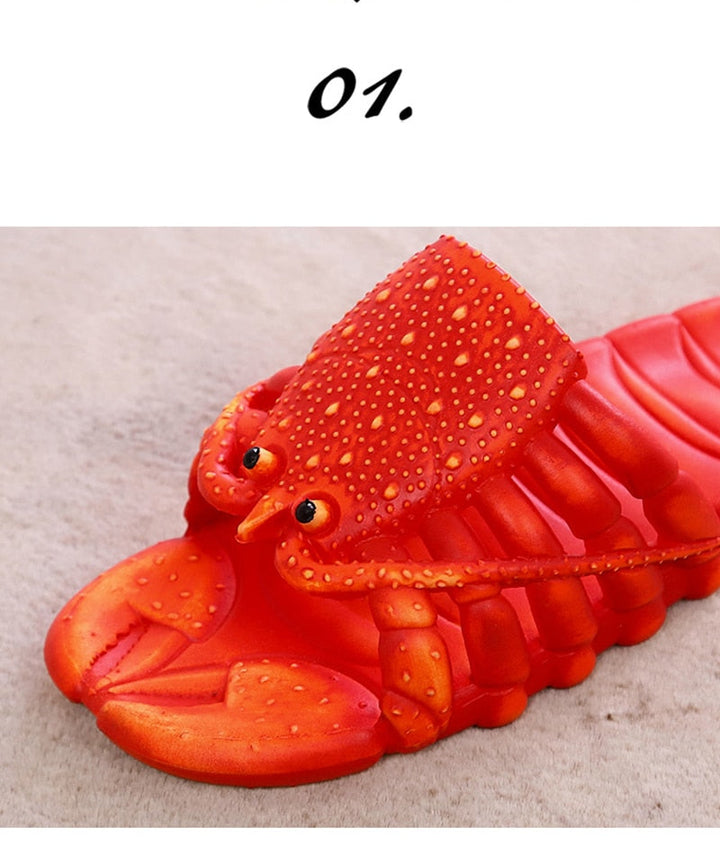 Lobster Comfy Casual Slippers | Bowlift