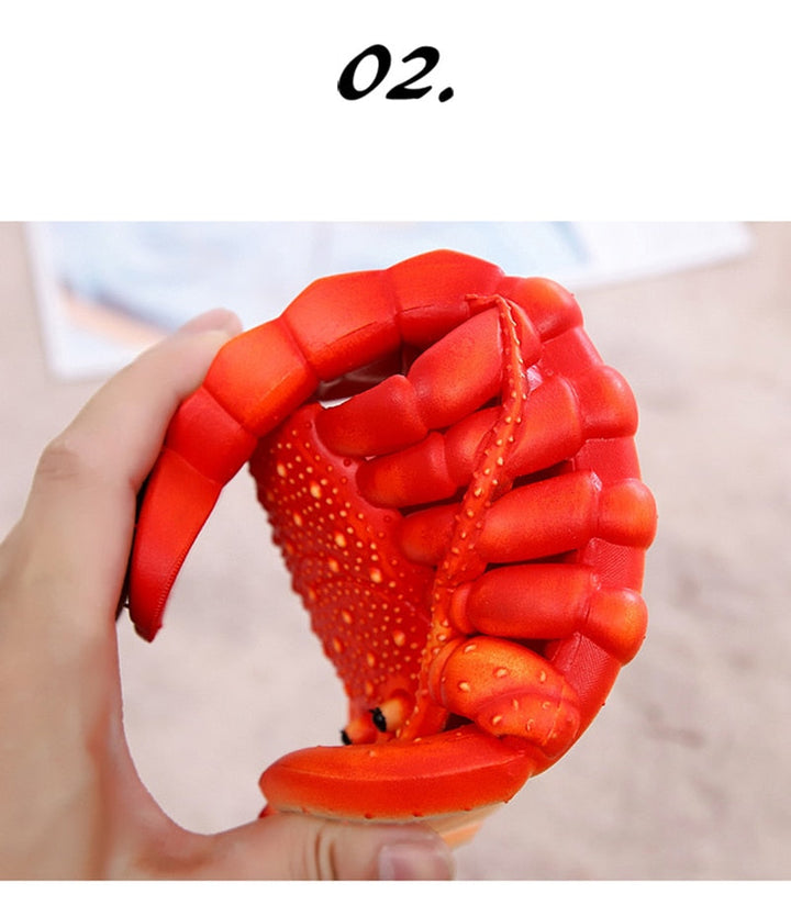 Lobster Comfy Casual Slippers | Bowlift