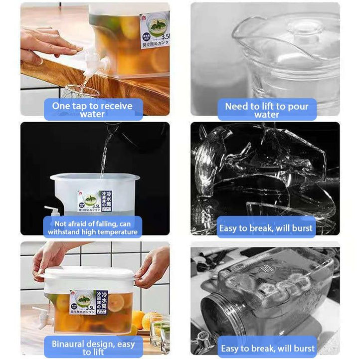 Refrigerator Cold Kettle with Faucet | Bowlift
