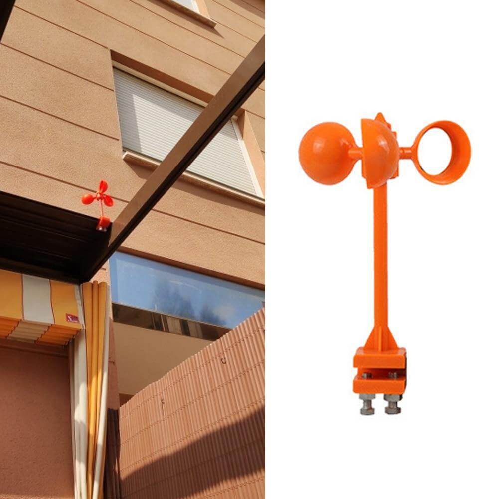 Wind Power Rotating Solar Animal Repeller | Bowlift