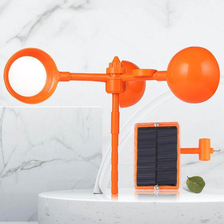 Wind Power Rotating Solar Animal Repeller | Bowlift