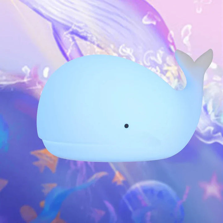 BowLift | GlowWhale Night Lamp - Magical Color Party for Children
